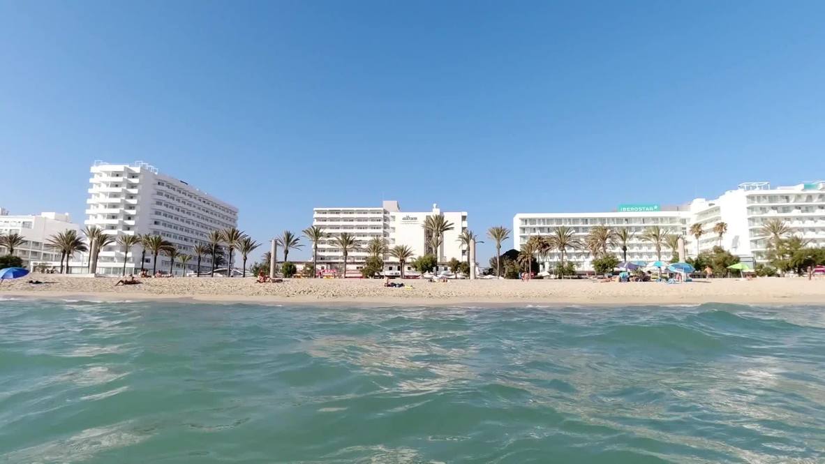 España: Palma Beach abre sus puertas a los turistas europeos en Mallorca