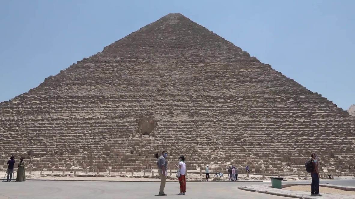 Egipto: Reabren el complejo de las pirámides de Giza tras tres meses de cierre debido al coronavirus