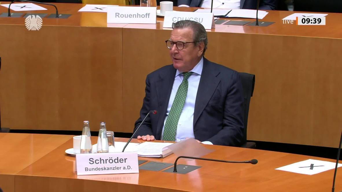 Germany: Schroeder condemns US Nord Stream sanctions and calls for counter-sanctions
