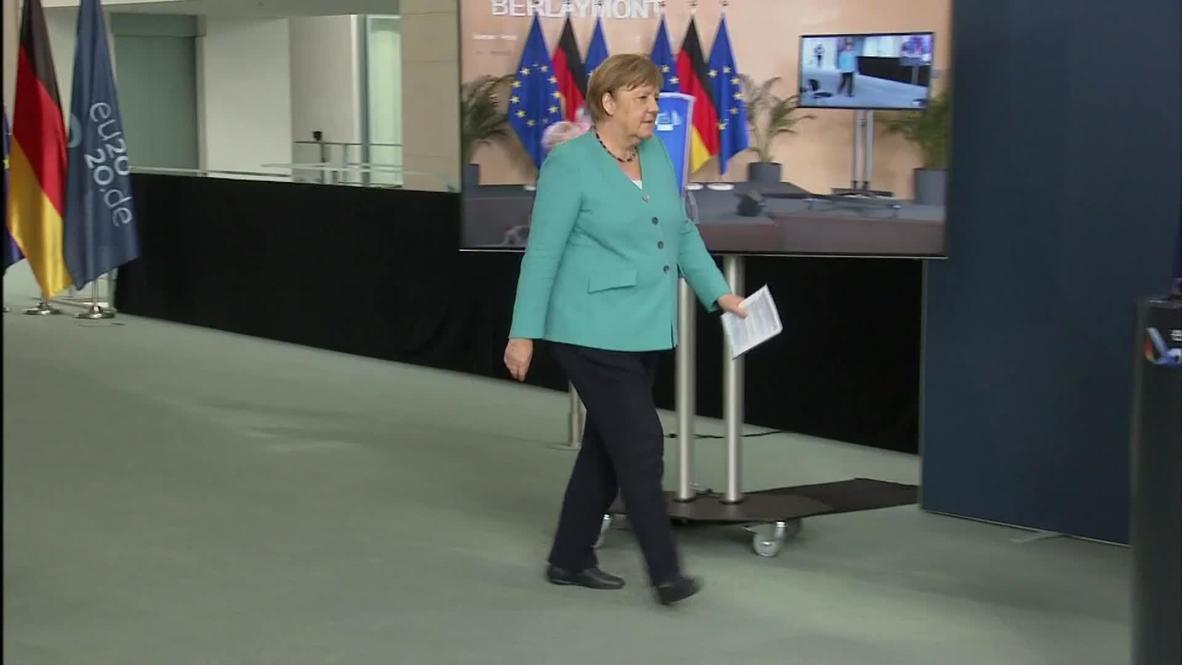 Germany: Answer to 'unprecedented' coronavirus crisis must be 'powerful' - Merkel