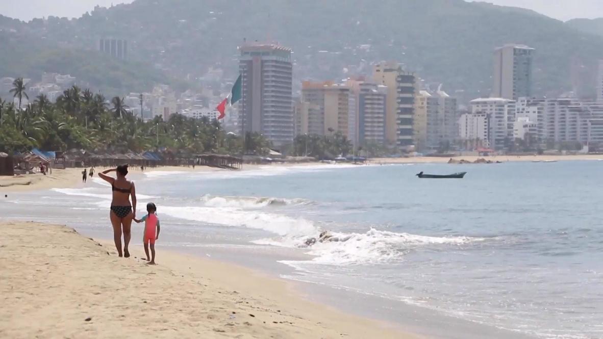 Mexico: Beach resorts of Acapulco reopen after three months of COVID lockdown