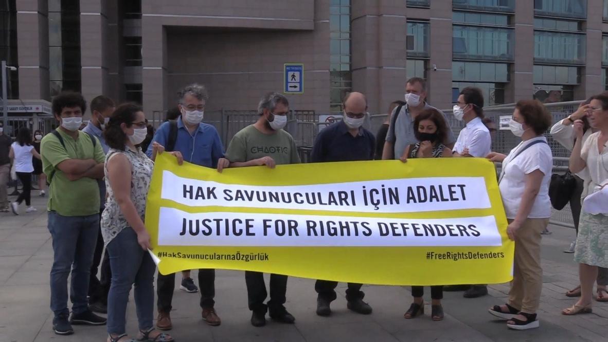 Turkey: Four human rights activists convicted of terror charges in Istanbul