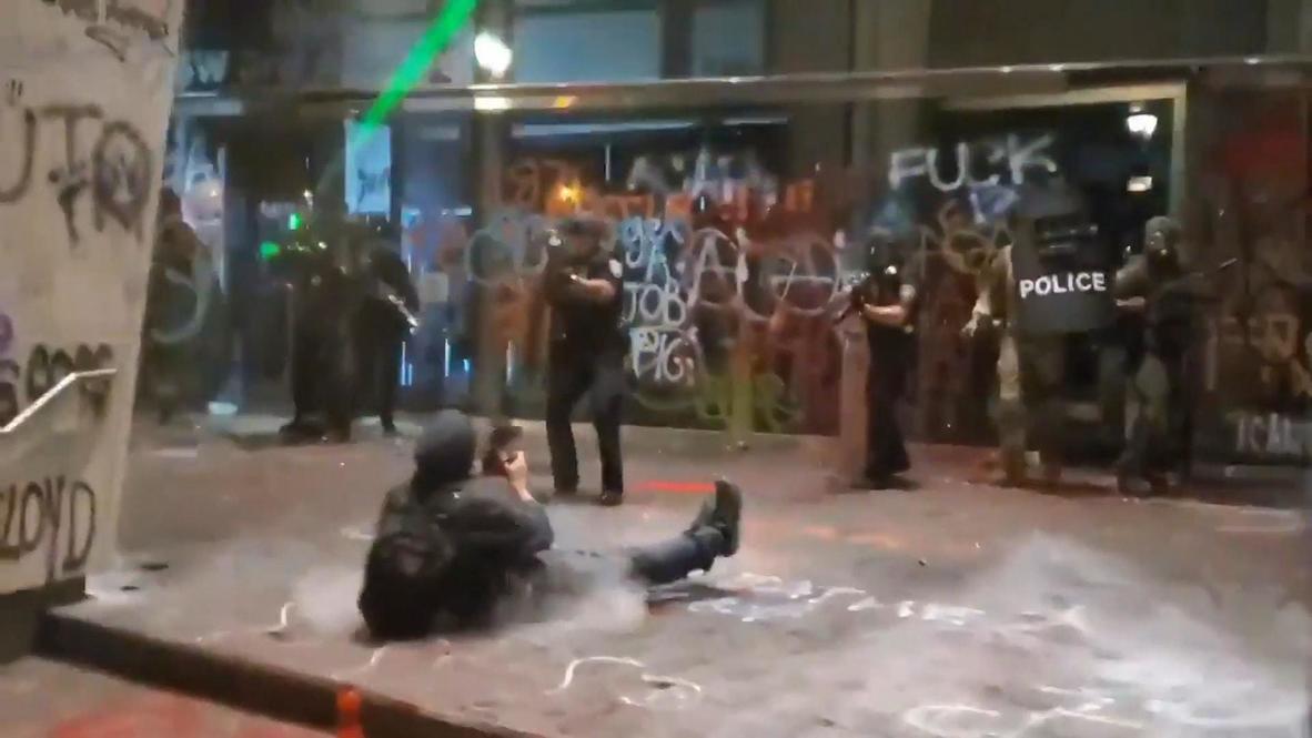 USA: Policía usa gas lacrimógeno y espray pimienta en protesta de 'Black Lives Matter' en Portland