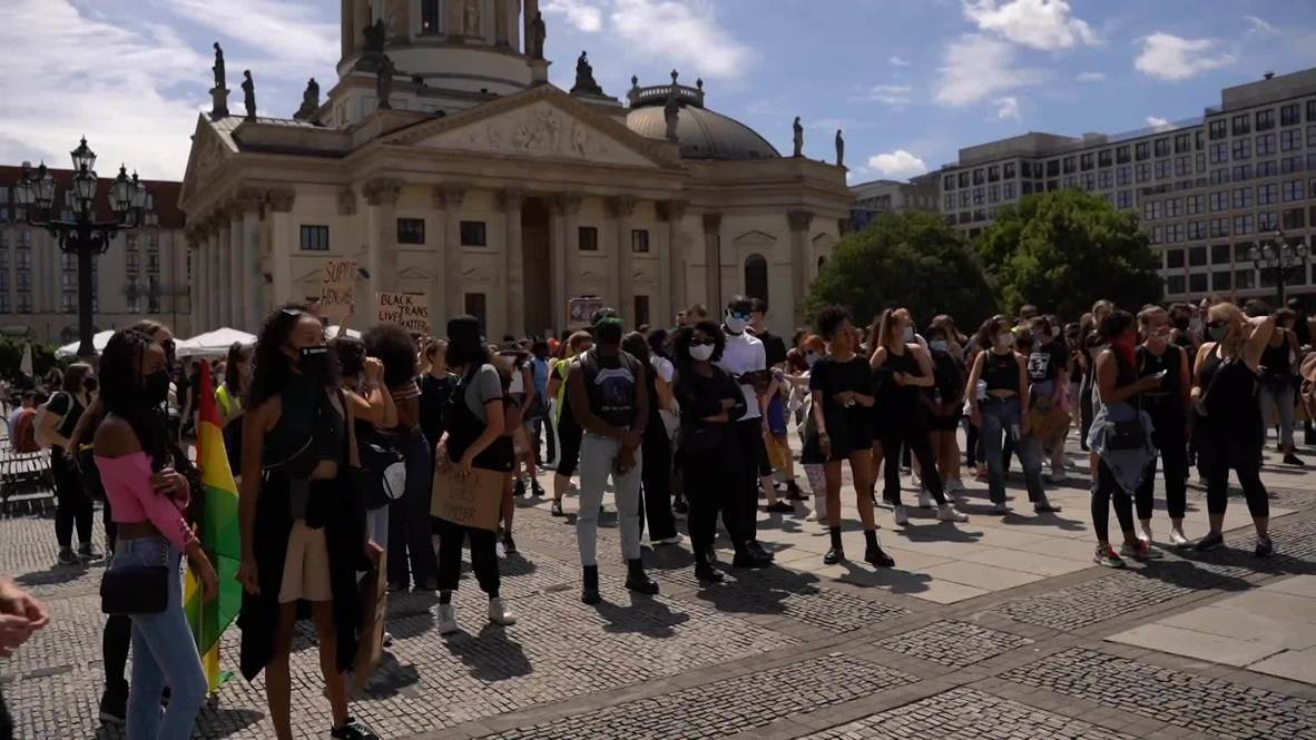 Germany: Berliners hit streets for Black Lives Matter march