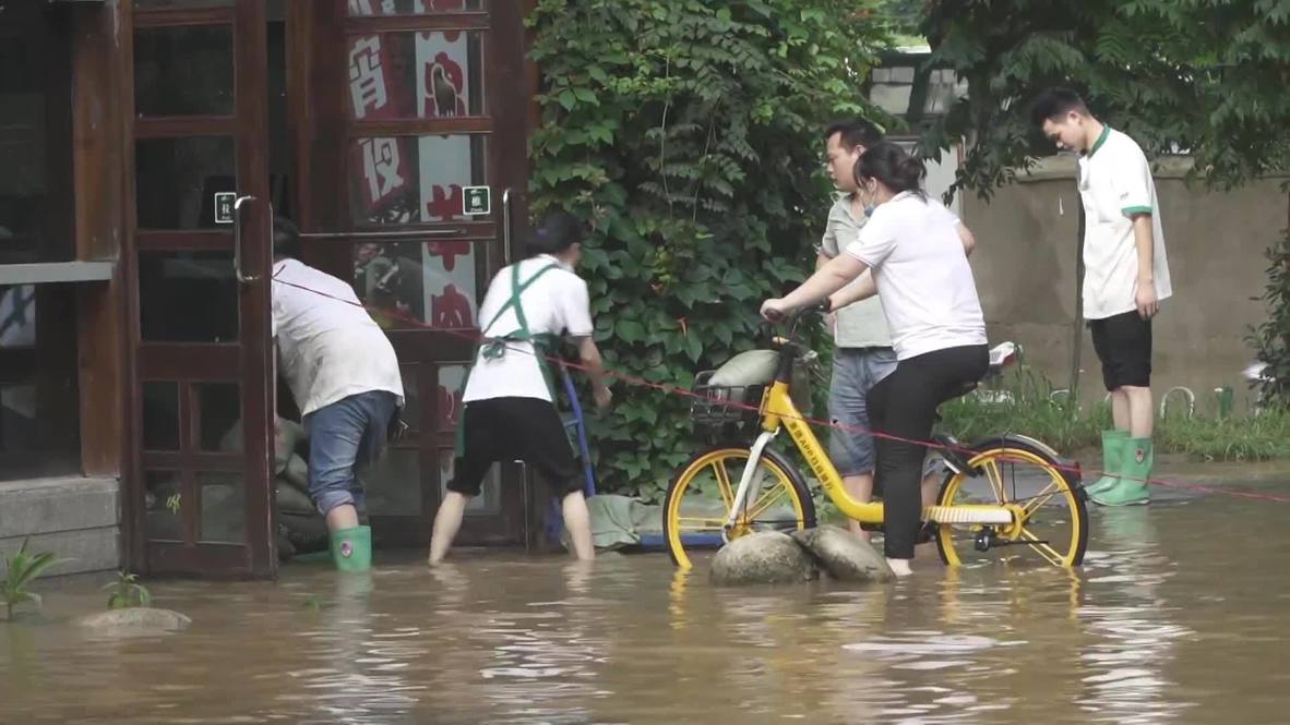 China: Wuhan raises flood alert level after intense seasonal rains