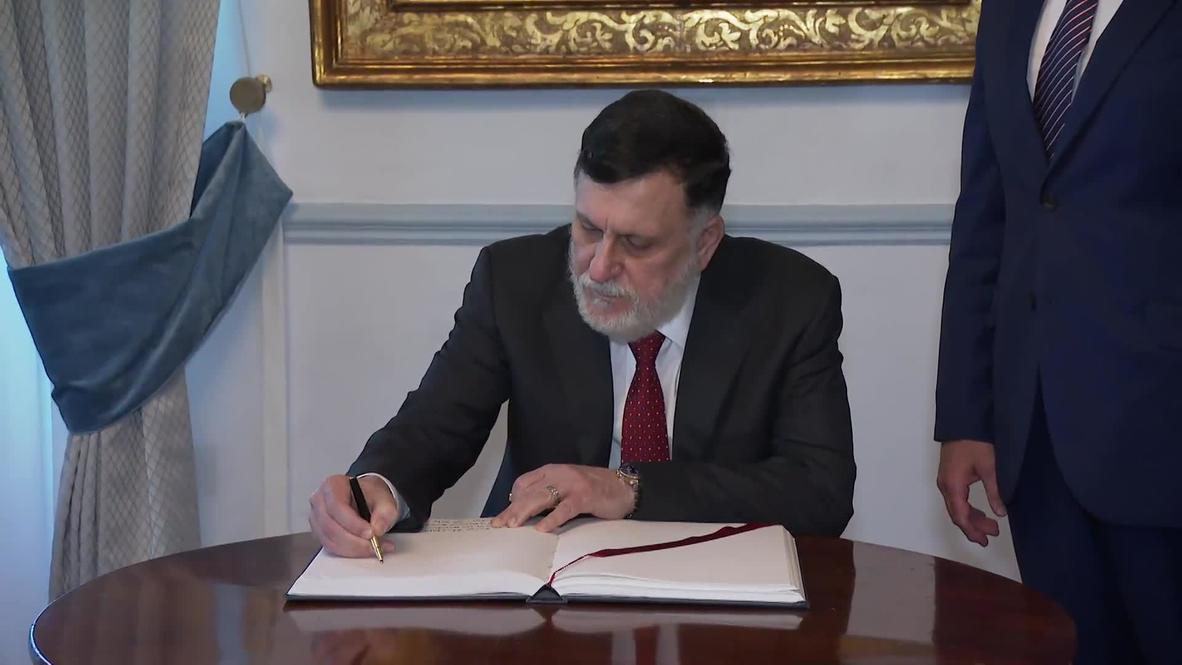 Malta: PM Abela welcomes GNA chief al-Sarraj in Valletta