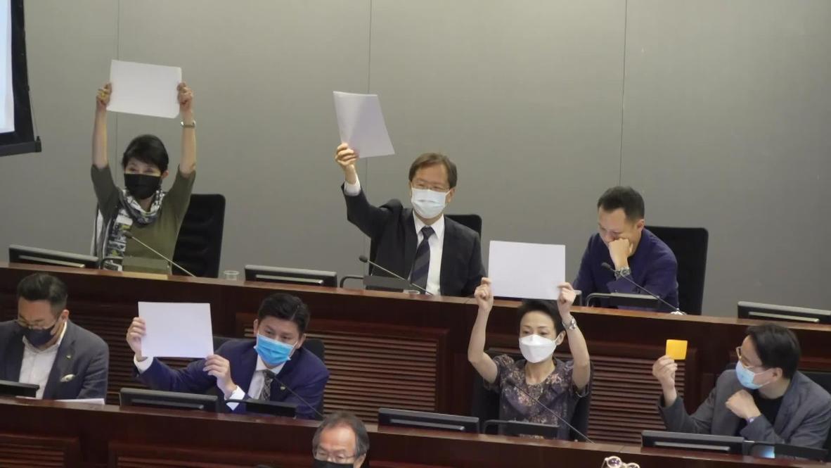 Hong Kong: Lawmakers debate overseas implications of national security law