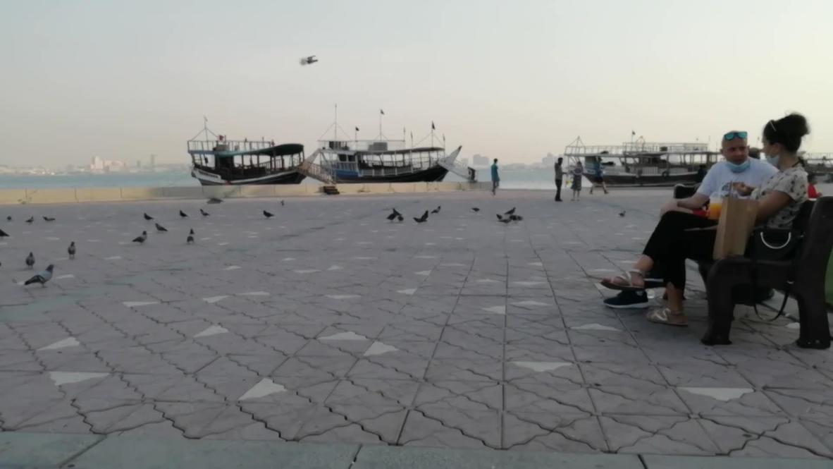 Qatar: Doha quiet as COVID restrictions eased despite cases reaching 100k