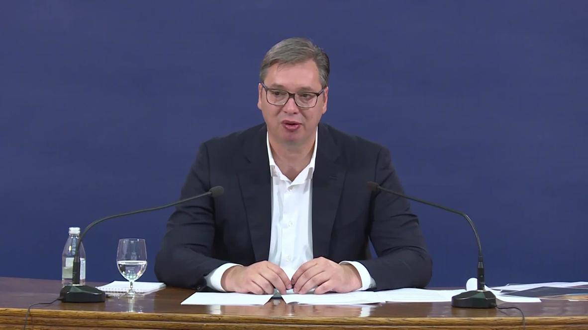 Serbia: Vucic slams "pro-fascist" protesters after storming of parliament