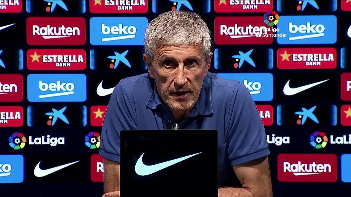 إسبانيا: مدرب برشلونة "سعيد" بعد الفوز على إسبانيول رغم أن فريقه لم يكن في أفضل حالاته