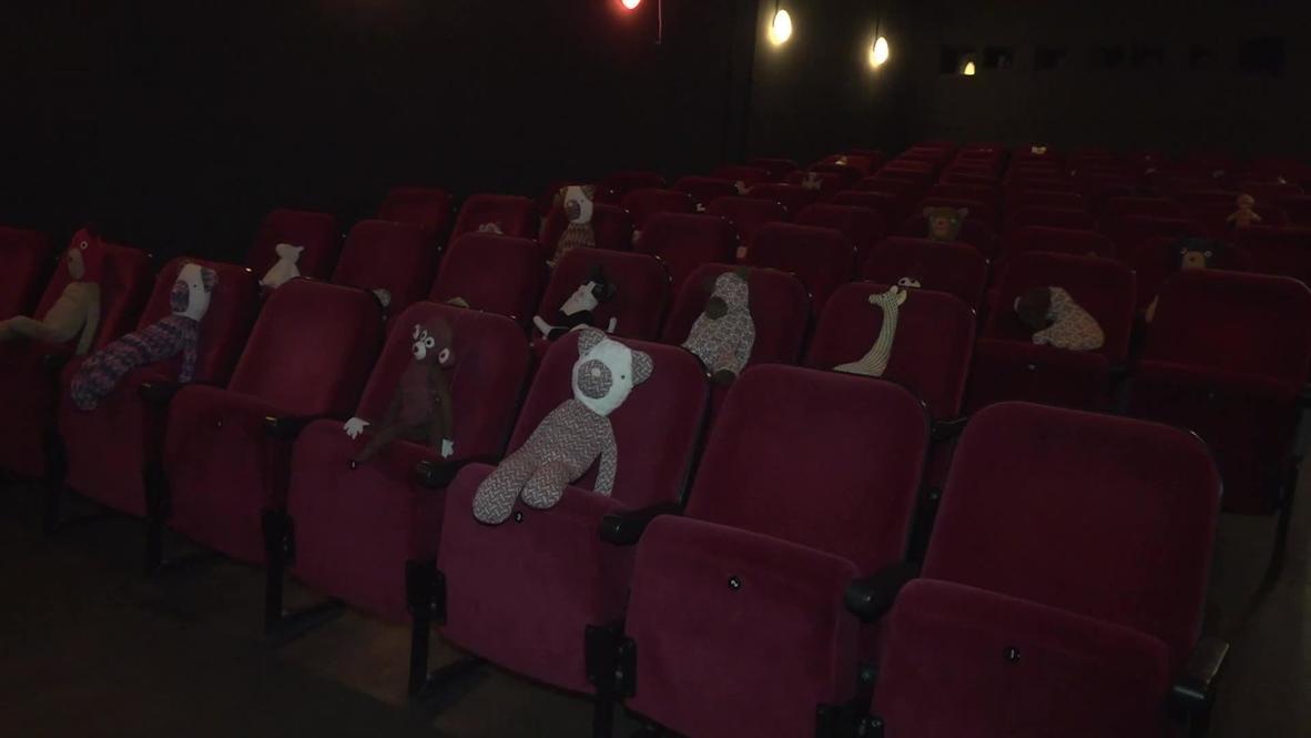 Germany: Berlin cinema ensures social distancing by placing plush toys in audience