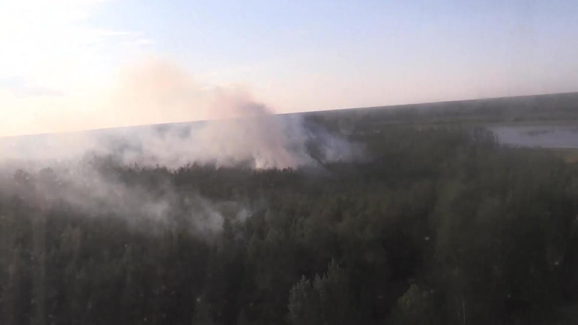 Россия: В Якутии площадь лесных пожаров составила более 313 тысяч гектаров