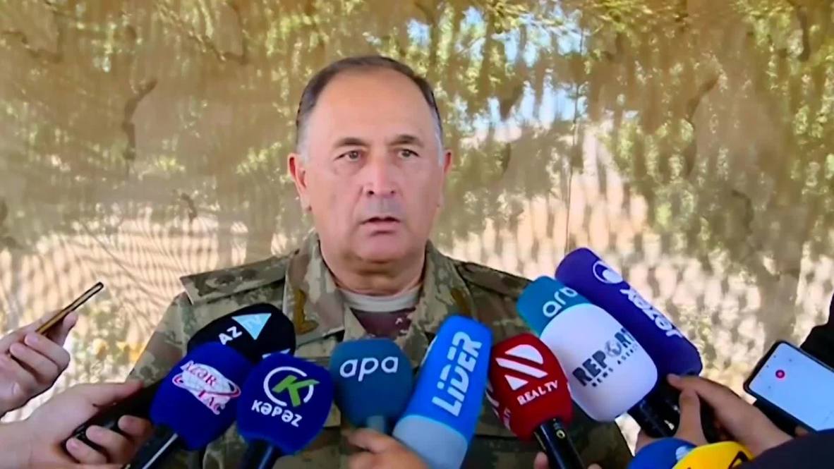 Азербайджан: Баку сообщил о гибели своих двух высокопоставленных военных при столкновениях с армянской армией