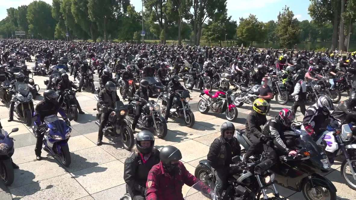 Germany: Thousands of motorcyclists protest proposed Sunday riding ban in Nuremberg