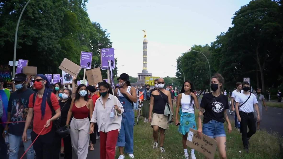 Germany: Hundreds march against racism and police brutality in Berlin