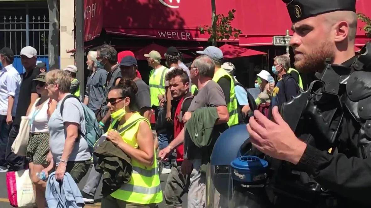 France: 'Yellow Vests' take to Paris streets demanding to be 'heard' by govt.