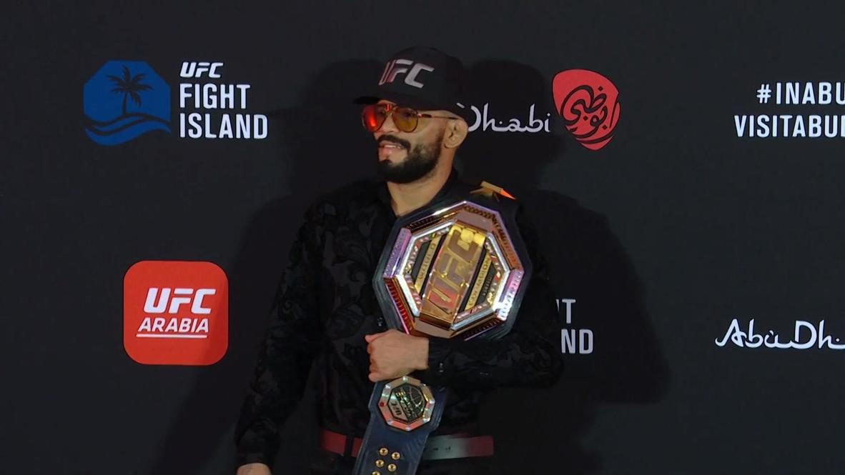 الإمارات العربية المتحدة: بطل UFC الجديد لوزن الريشة فيغيريدو يتعهد بالتدريب بجد أكثر بعد فوزه بالحزام