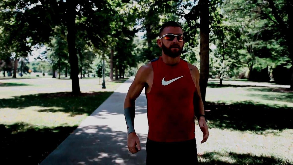 'Backwards to the future' - Meet Aaron Yoder, the world’s fastest reverse runner!
