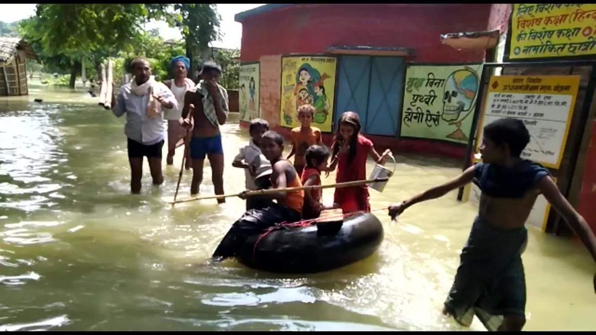 India: Flooding wreaks havoc in Bihar claiming at least 18 lives