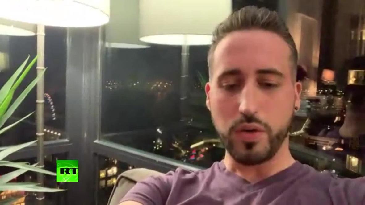 USA: Live streamer recounts being pepper sprayed in 'eyes and mouth' by Seattle police *PARTNER CONTENT*