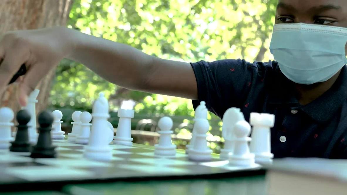 Nigerian refugee, 9, plots strategy to become world’s youngest chess grandmaster