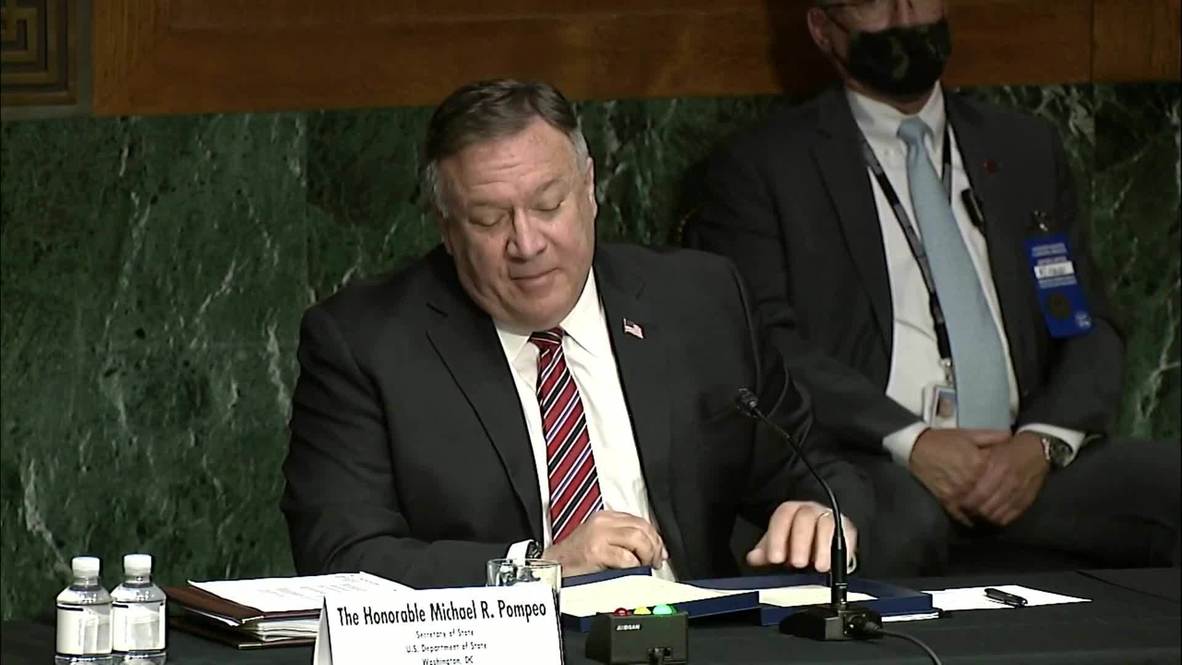 EE.UU.: Pompeo señala a China como la "amenaza central de nuestro tiempo" en audiencia ante el Senado