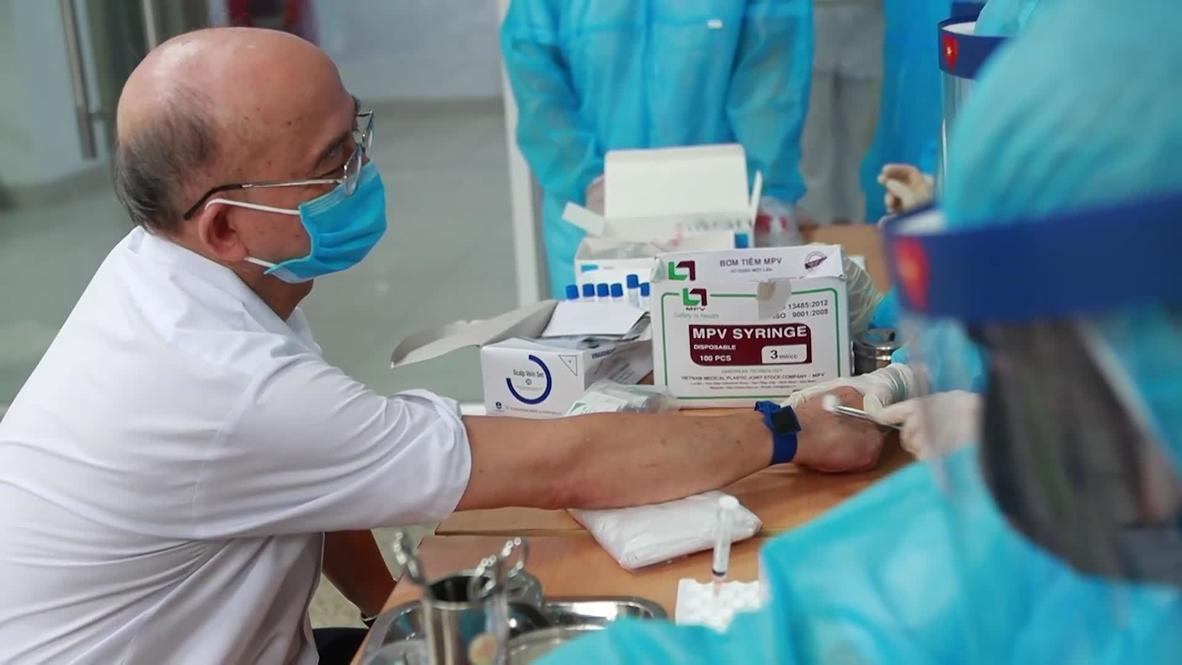Vietnam: Da Nang returnees take rapid COVID test in Hanoi to help curb outbreak