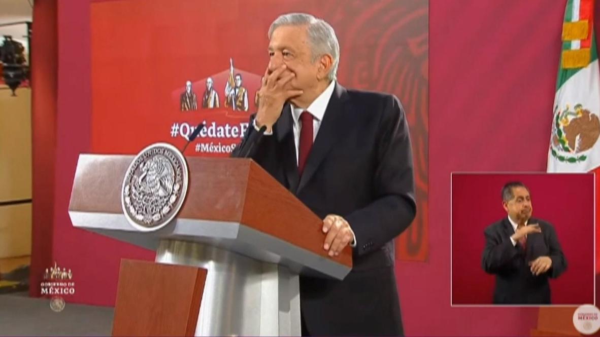 Mexico: AMLO promises to wear face mask the day 'corruption' disappears from country