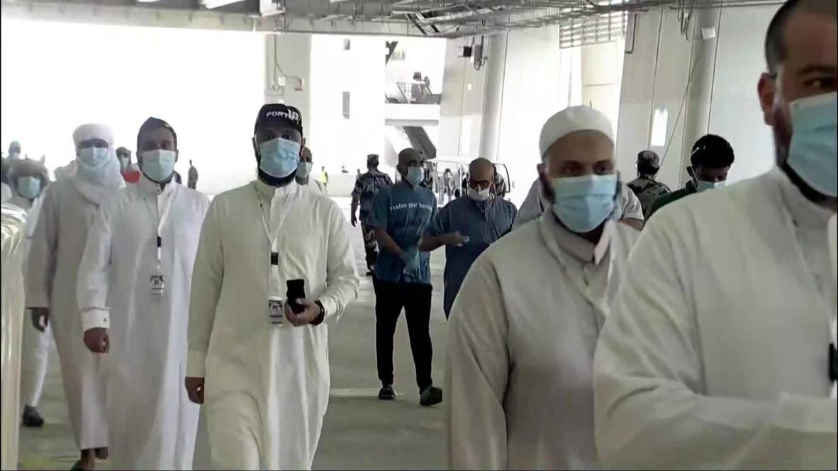 Saudi Arabia: Third day of scaled-down Hajj pilgrimage takes place in Mecca
