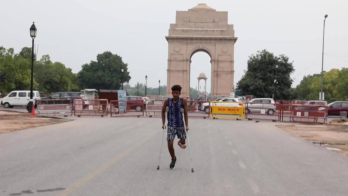 Meet Nikhil, Delhi's backflipping sixteen-year-old and future paralympian