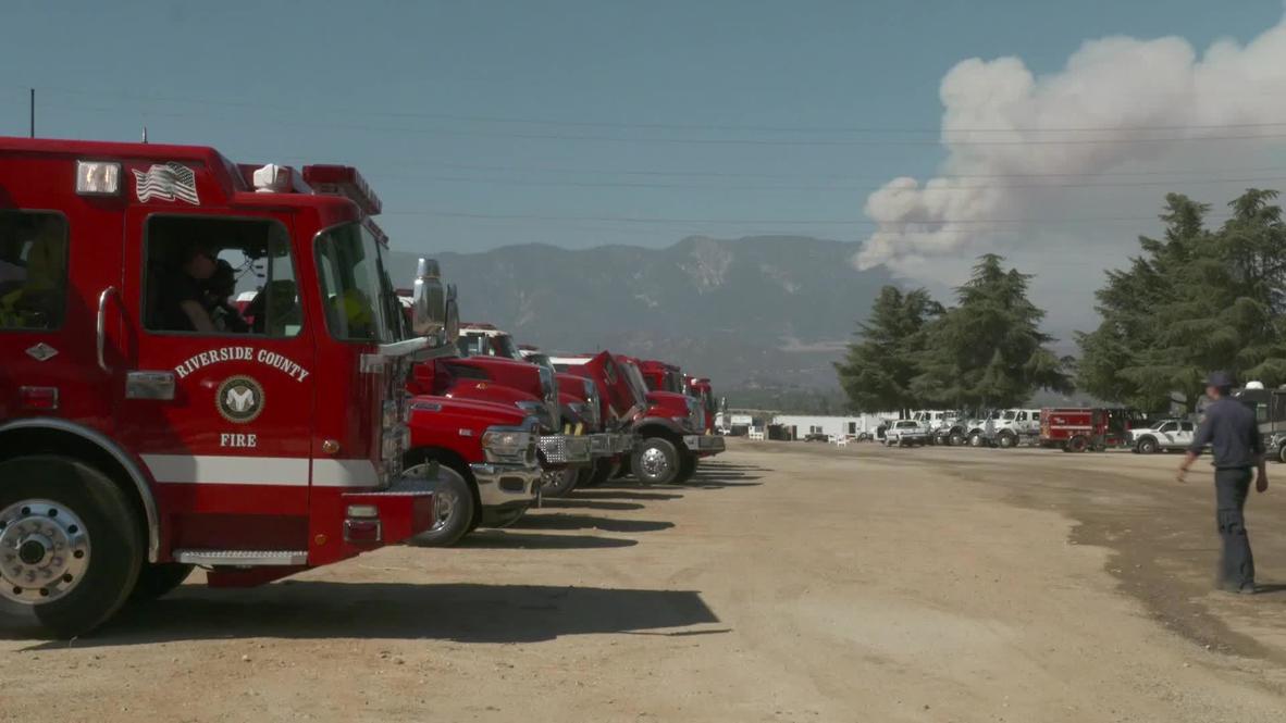 USA: Thousands evacuated as wildfire spreads in California