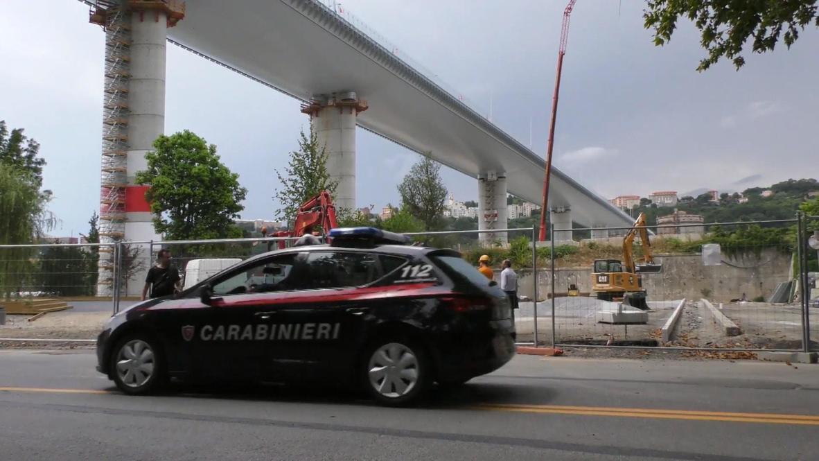 Italy: Genoa gets rebuilt bridge two years after deadly collapse