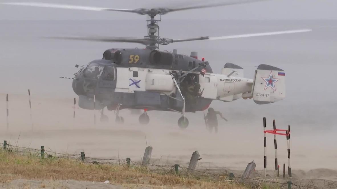 Россия: Масштабные военно-морские учения "Океанский щит - 2020" начались под Калининградом
