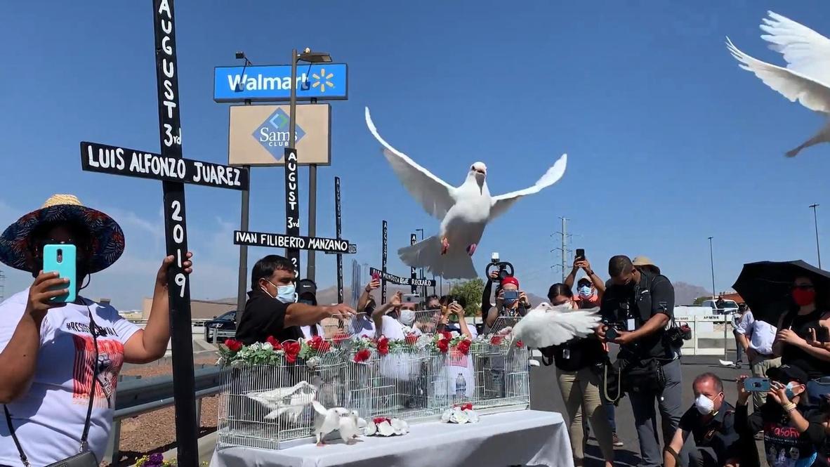 USA: Dozens commemorate El Paso Walmart shooting victims one year later