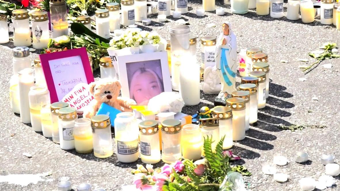 Sweden: Memorial set up for teenage victim of drive-by shooting near Stockholm