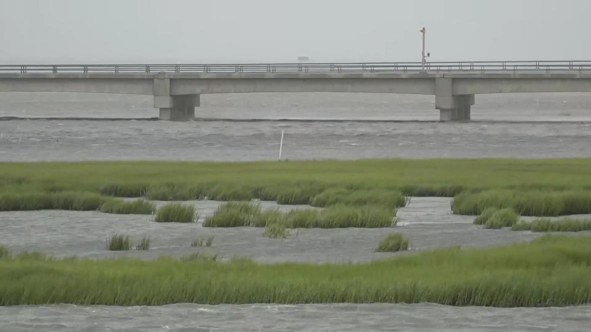 USA: Rain and strong winds hit Virginia as hurricane Isaias makes landfall