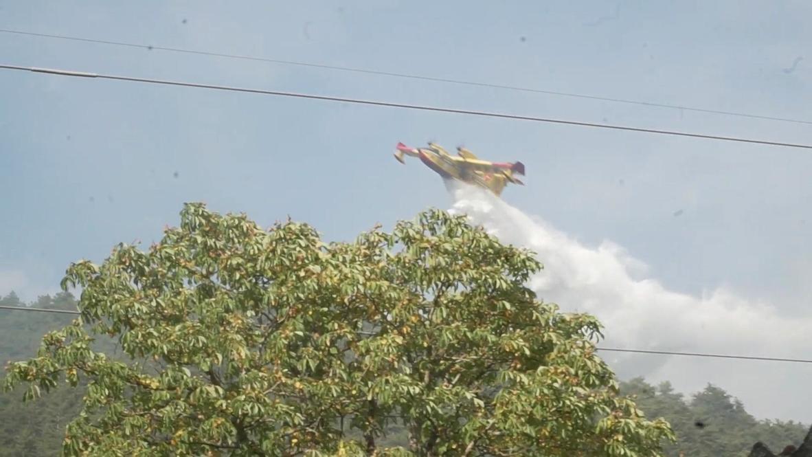 Italia: L'Aquila declara estado de emergencia mientras los incendios forestales se acercan a la ciudad