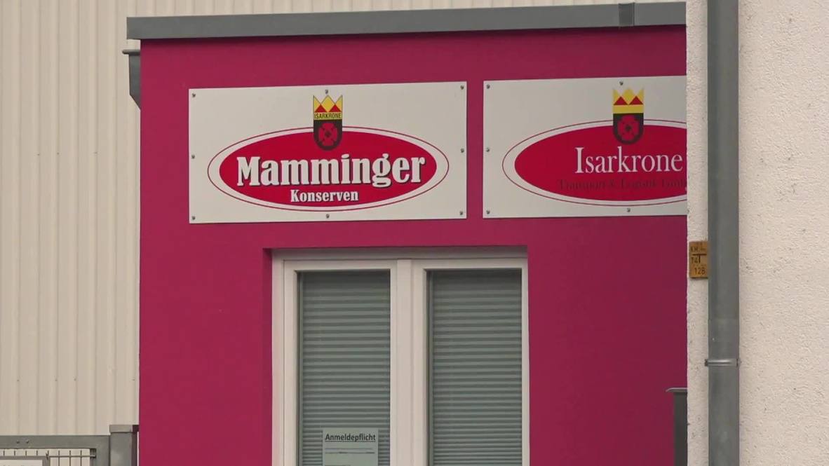 Alemania: 166 trabajadores de una fábrica de conservas dan positivo por covid-19 en Mamming