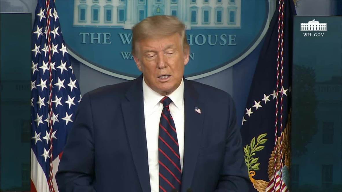 EE.UU.: Trump dice que la explosión de Beirut "parece un ataque terrible"