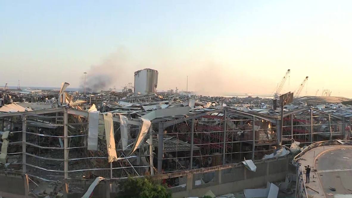 Lebanon: See aftermath of massive explosions that rocked Beirut