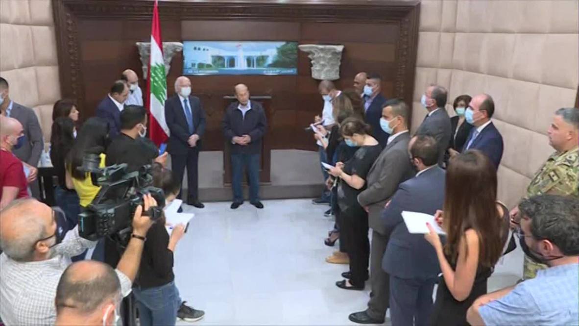 لبنان: عون لا يستبعد فرضية الصاروخ ويؤكد طلب مساعدة فرنسا لتحديد سبب الانفجارات