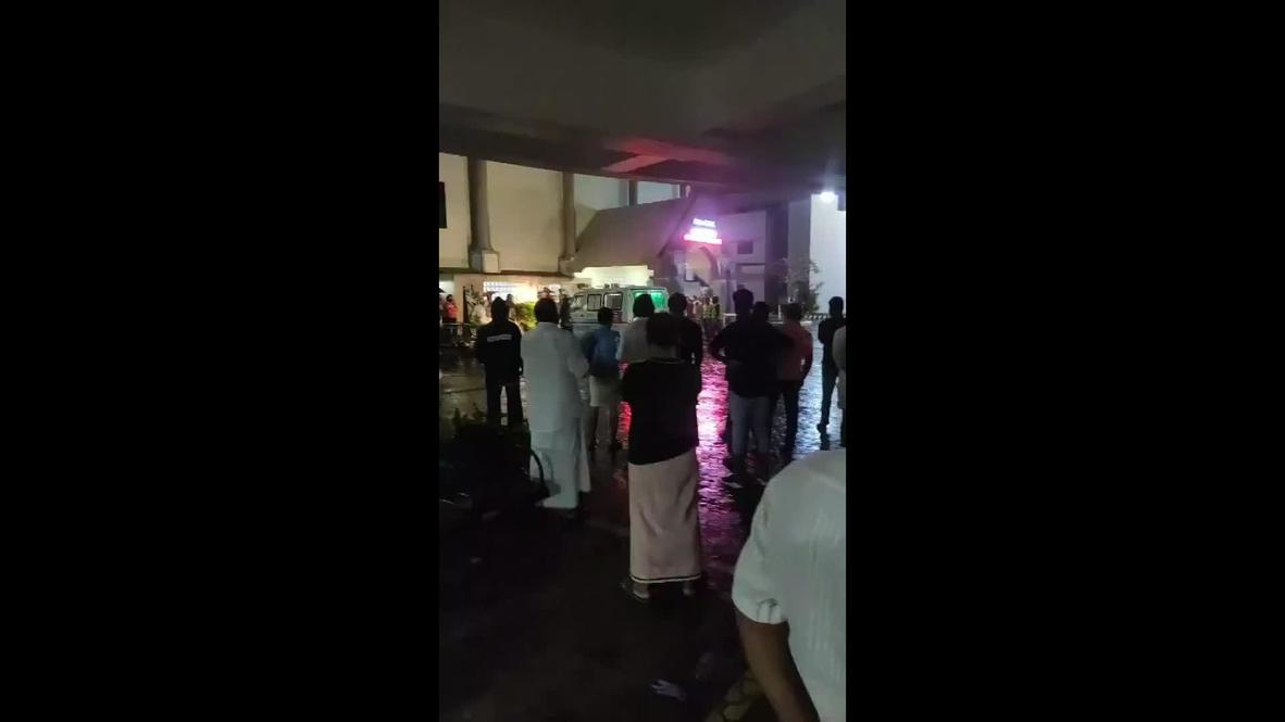 India: Plane crash victims arrive at Kozhikode hospital