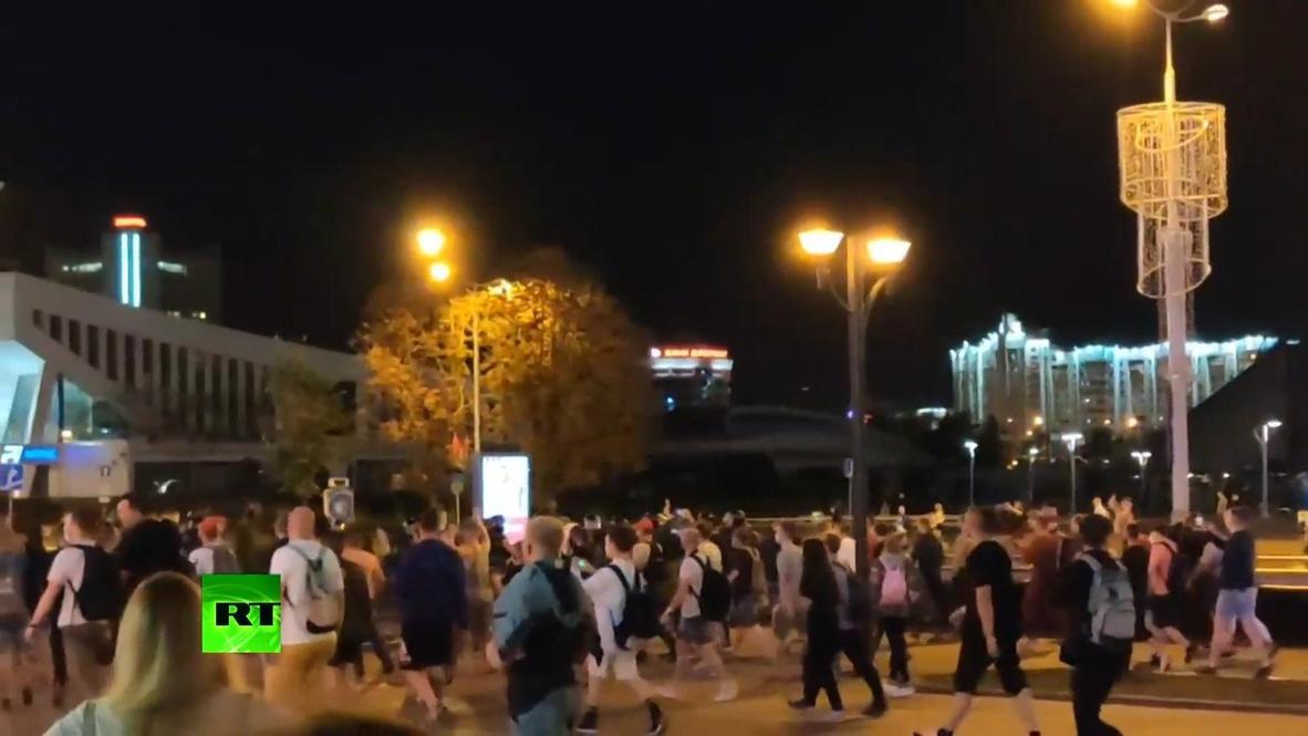 Белоруссия: В Минске произошли столкновения протестующих с ОМОНом после завершения выборов *ПАРТНЕРСКИЙ КОНТЕНТ*