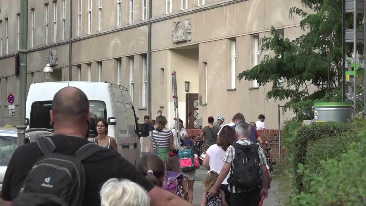 Alemania: Alumnos de Berlín vuelven a las aulas con mascarillas tras la reapertura de centros educativos