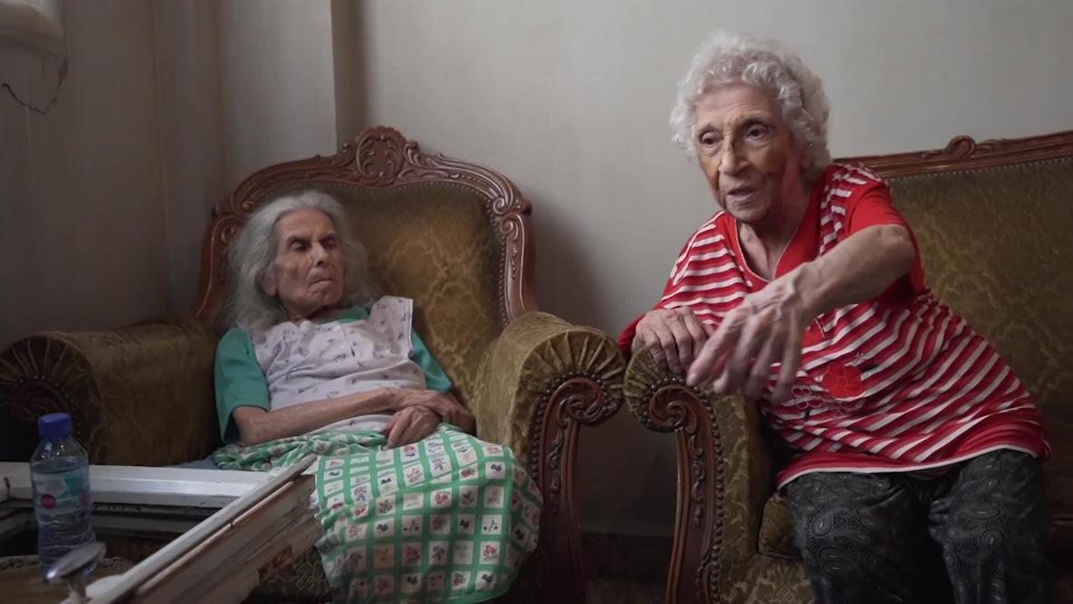 Lebanon: 'Windows fell on me' - elderly woman recounts surviving Beirut blasts *EXCLUSIVE*