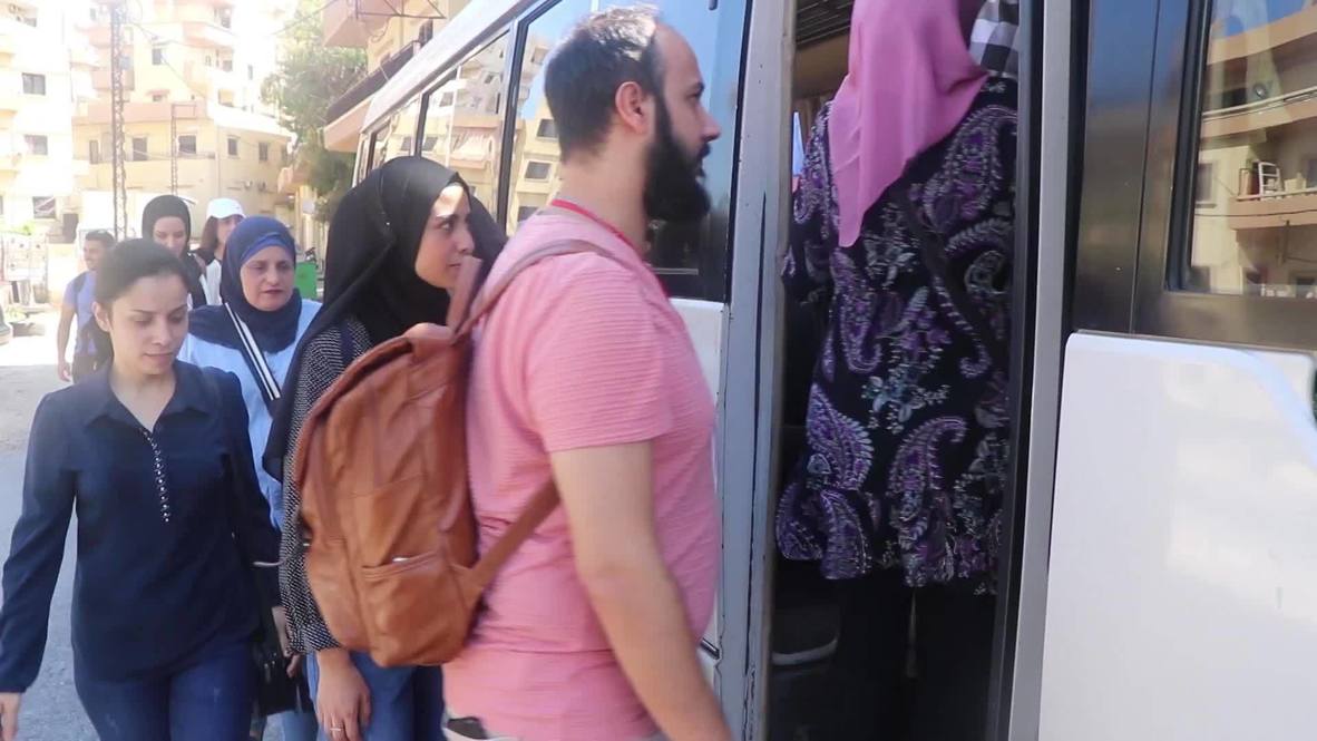 لبنان: سوريون يتطوعون لمساعدة سكان بيروت في أعقاب انفجارات الميناء الدامية