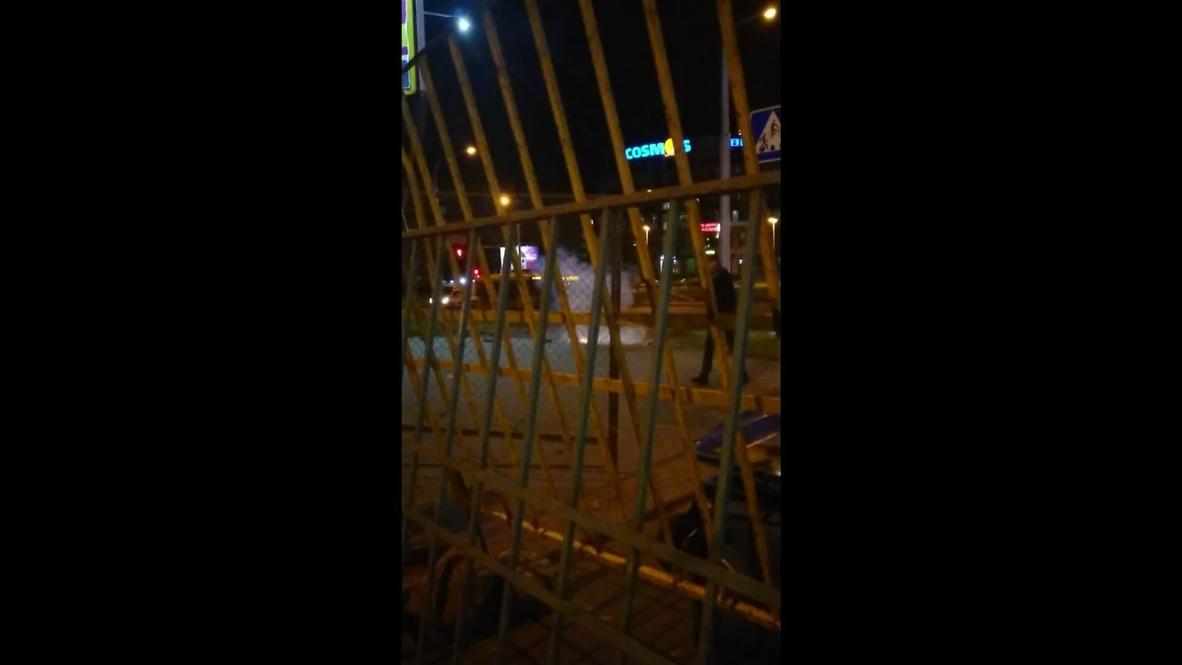Belarus: Police face off with protesters in Minsk