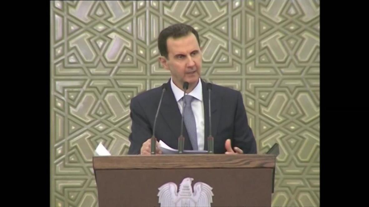 Syria: Assad suffers 'low blood pressure' during speech to People’s Assembly