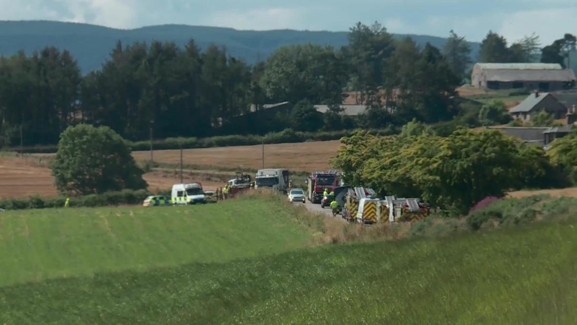 UK: Three dead, multiple injured in train derailment near Stonehaven