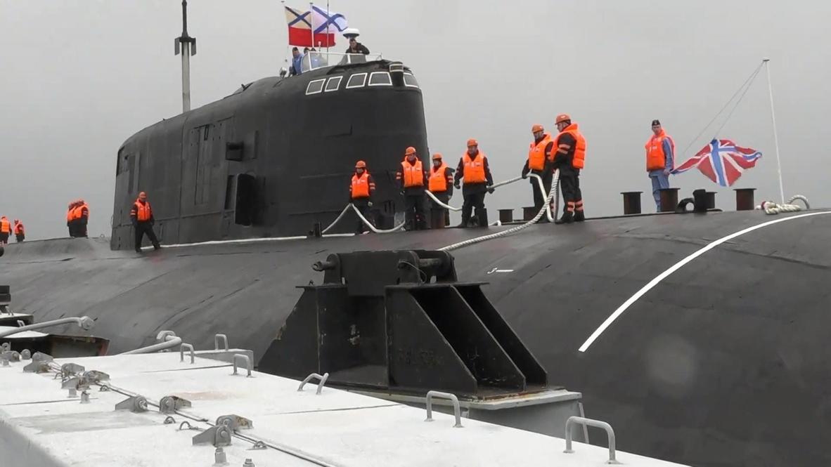 Россия: На Камчатку вернулся атомный подводный крейсер "Омск"